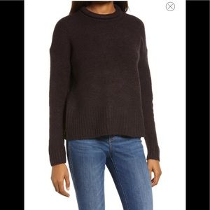 MADEWELL Luke Puff Neck Trim Pullover NWT